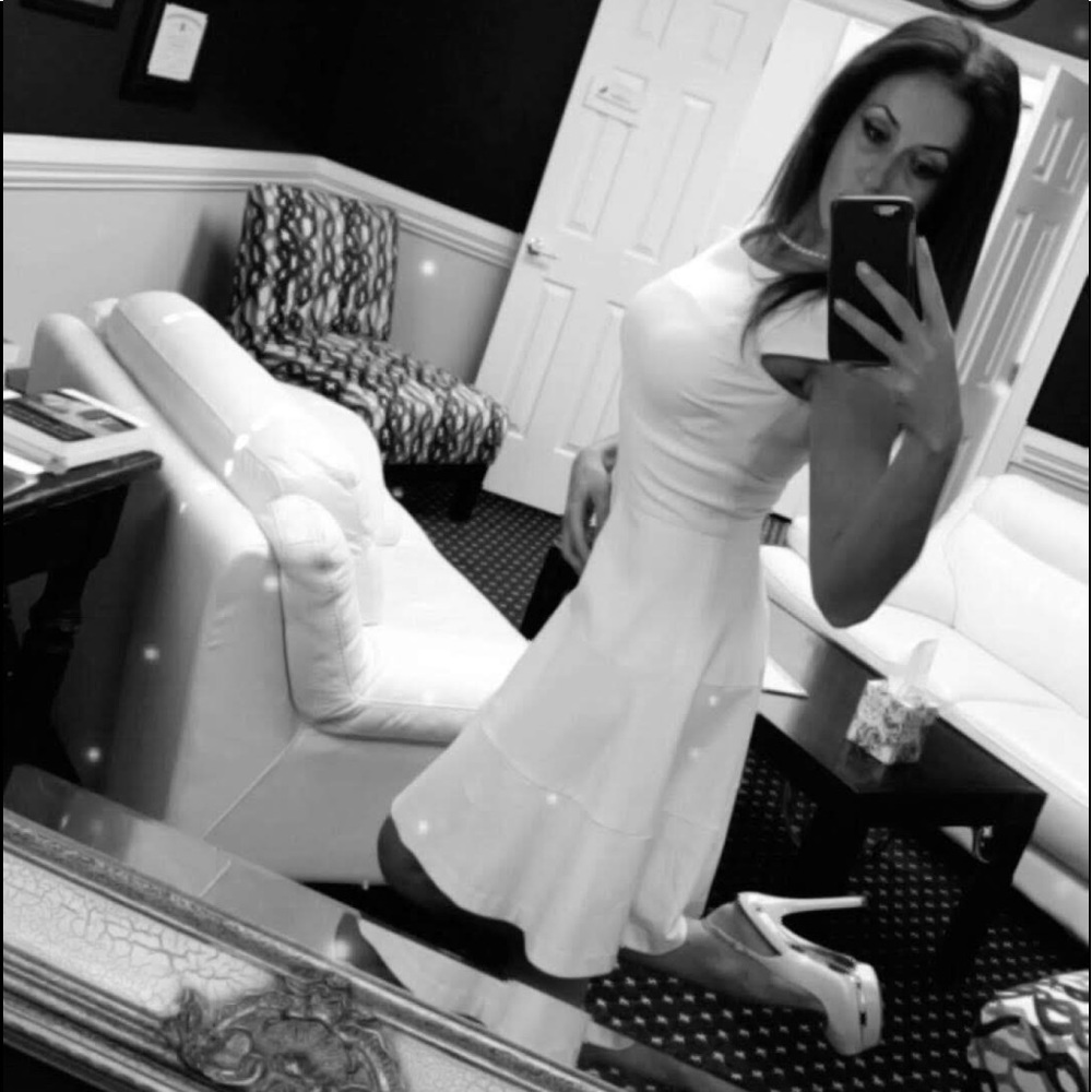 Banana Republic White Dress!